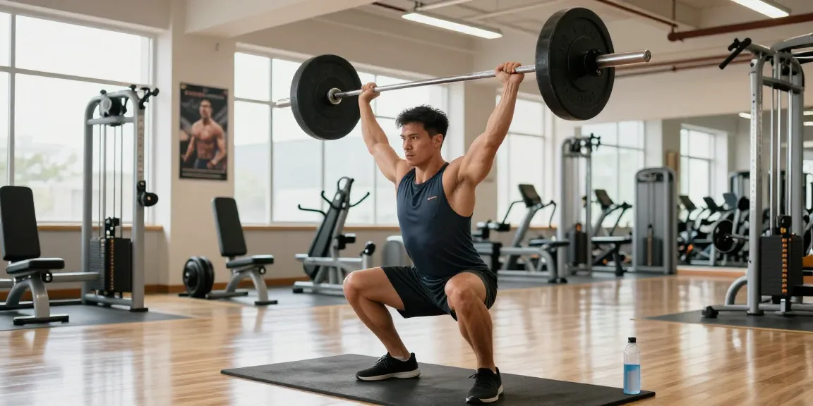 Akra Labs Steroid Shop präsentiert einen Athleten beim intensiven Training mit Gewichten in einem modernen Fitnessstudio.