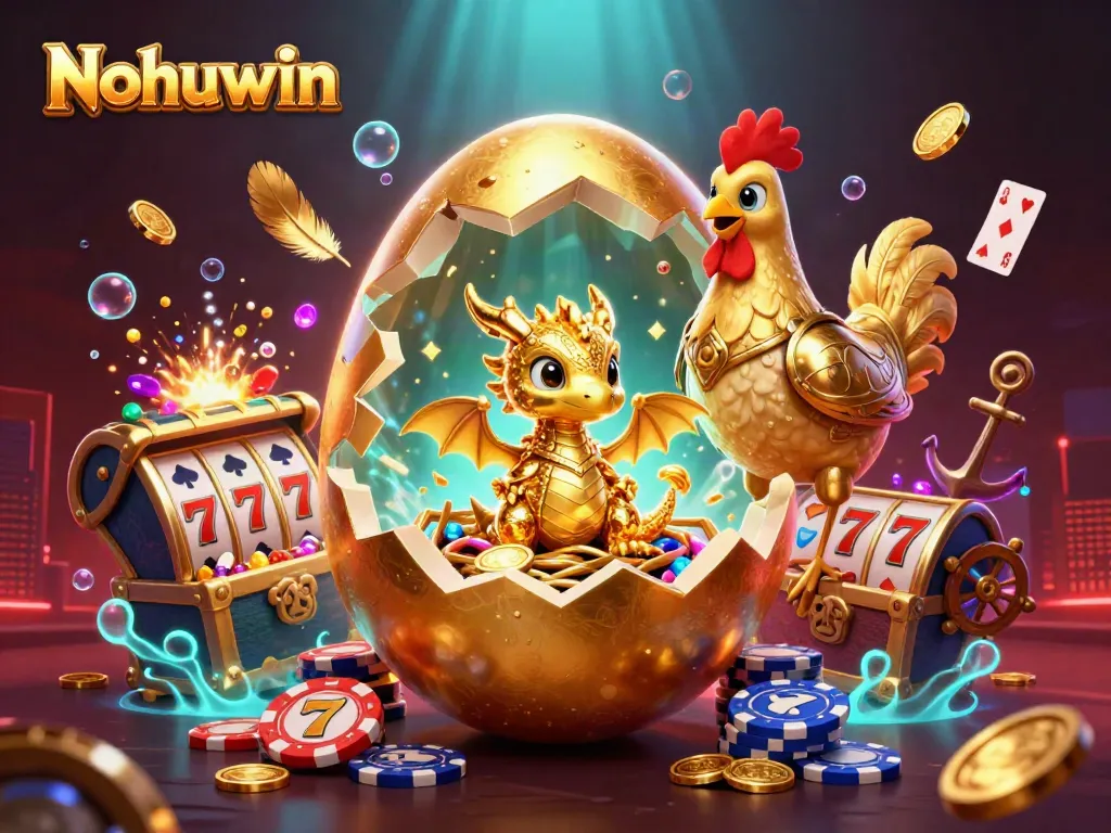Nohuwin offers a vibrant and thrilling gaming experience with dynamic casino elements.