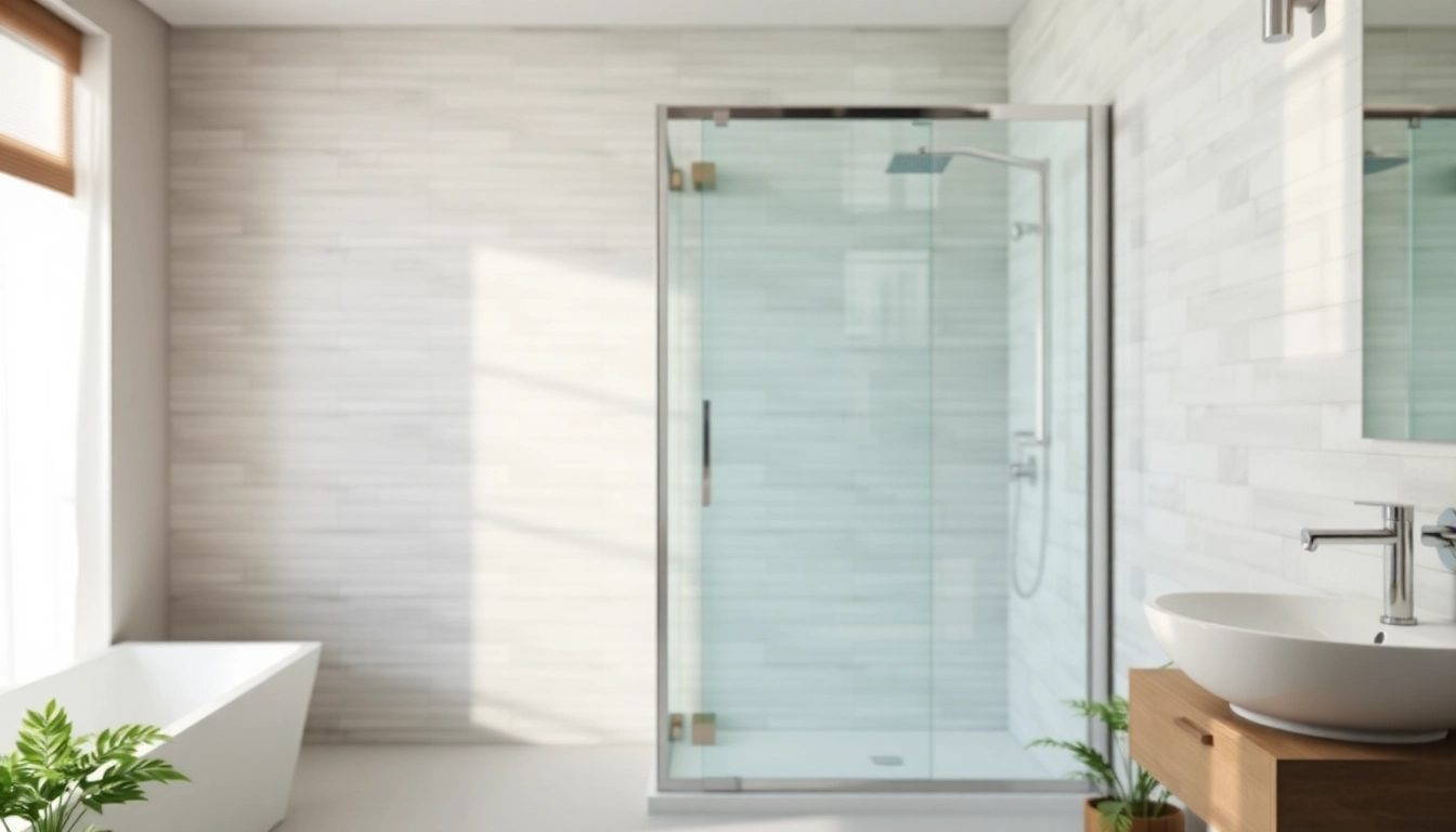 Genießen Sie die Eleganz der sonni Duschkabine 100x100 in einem modernen Badezimmer.