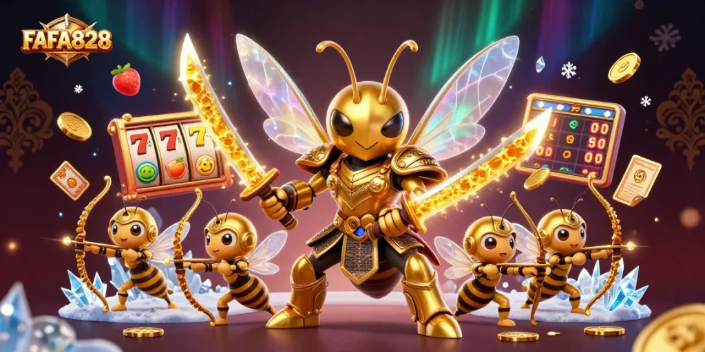 Experience thrilling gameplay and vibrant visuals with FAFA828's exciting slot games.